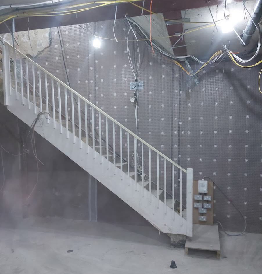 Retro fit basement in london