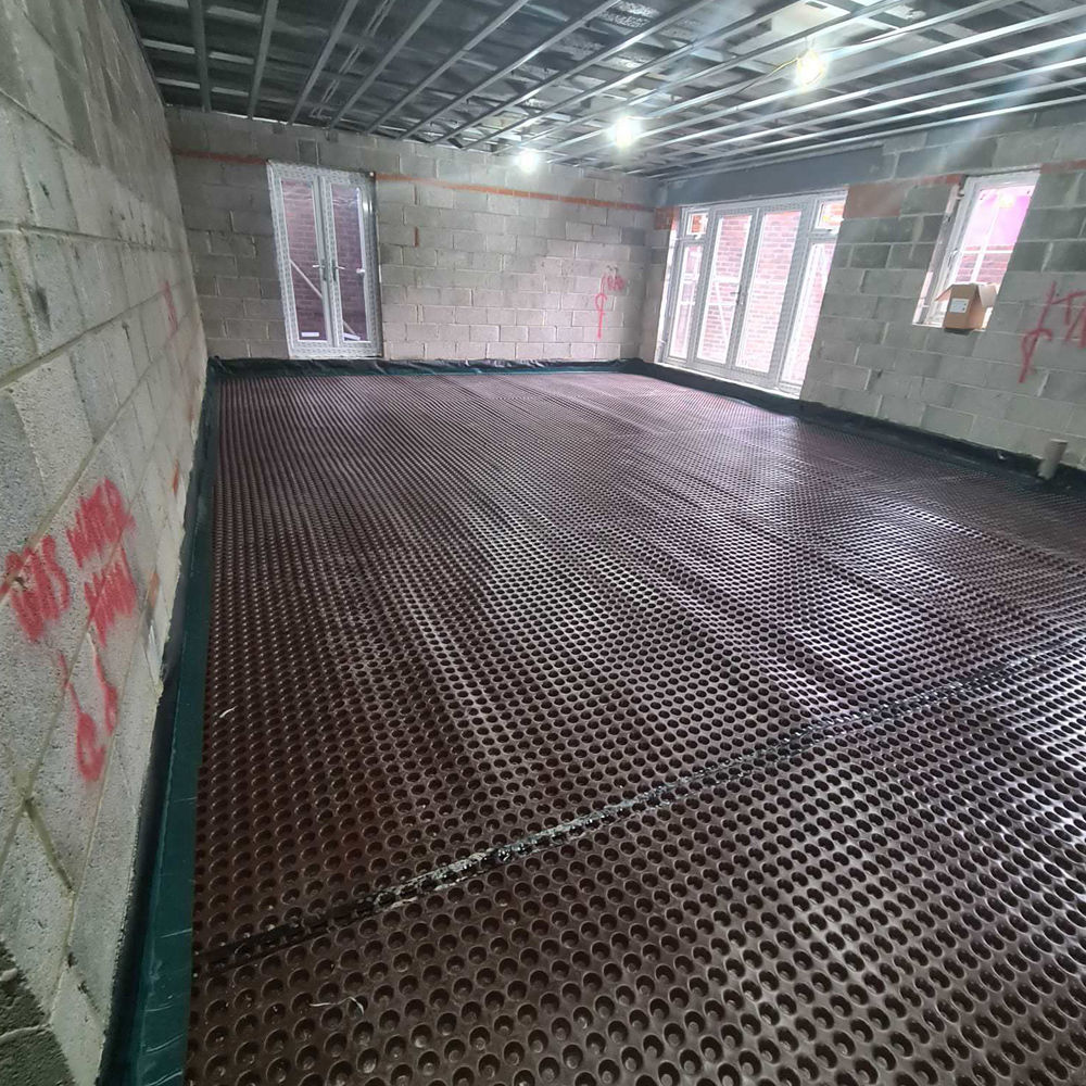 Basement waterproofing/cellar conversion in LondonStructural Waterproofing 